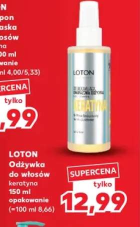 Odżywka do włosów keratyna Loton