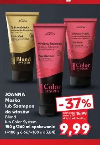 Szampon do włosów Blond Joanna +3 warianty