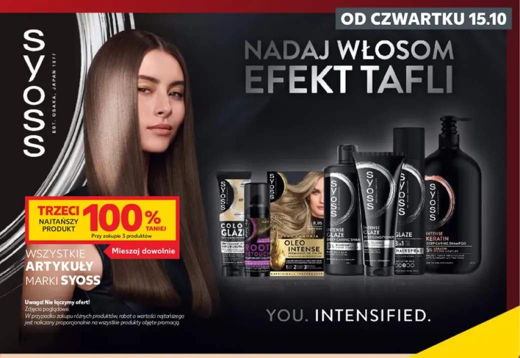 Toner do włosów Syoss Color Glaze +7 wariantów