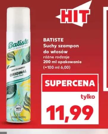 Suchy szampon do włosów Batiste