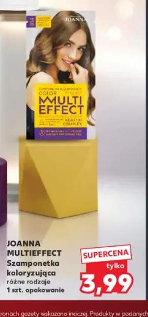 Szamponetka koloryzująca Multieffect Joanna