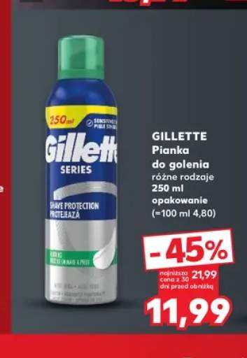 Pianka do golenia Gillette
