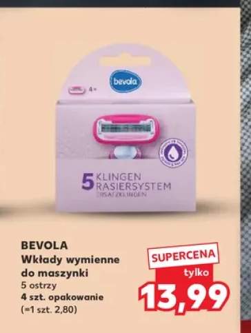 Wkłady wymienne do maszynki Bevola 5 ostrzy