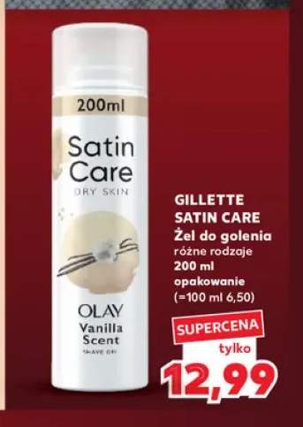Żel do golenia Gillette Satin Care
