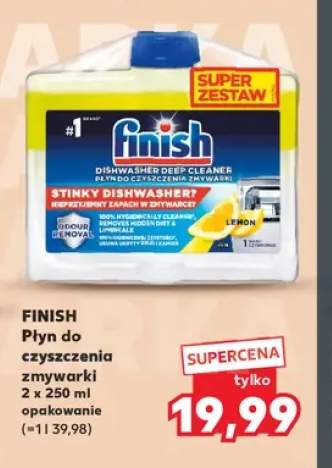 Płyn do czyszczenia zmywarki Finish 2-pak 250 ml