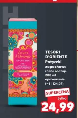 Patyczki zapachowe Tesori d'Oriente