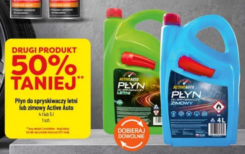 Płyn do spryskiwaczy letni Active Auto +1 wariant