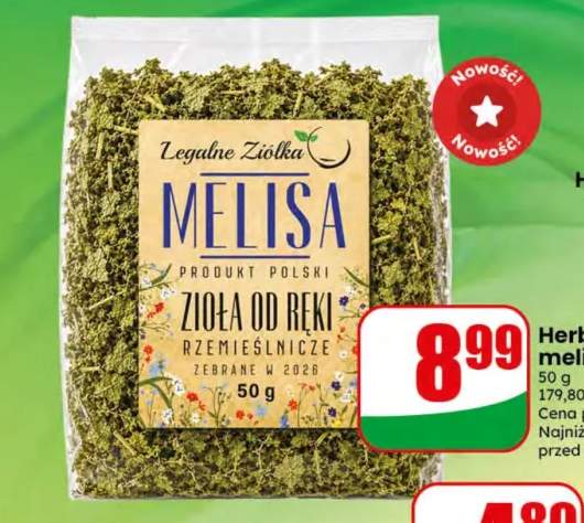 Herbatka ziołowa melisa Legalne Ziółka