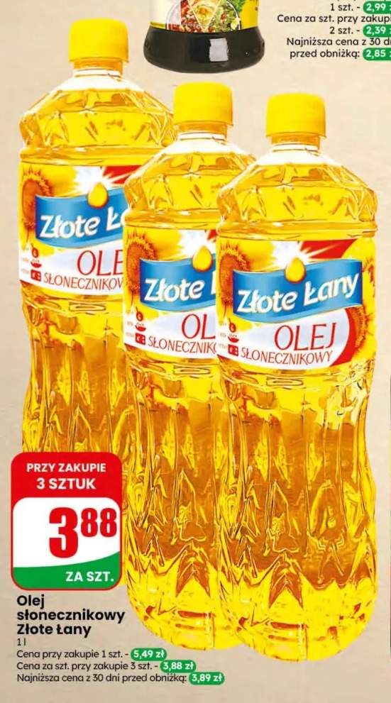 Olej słonecznikowy Złote Łany