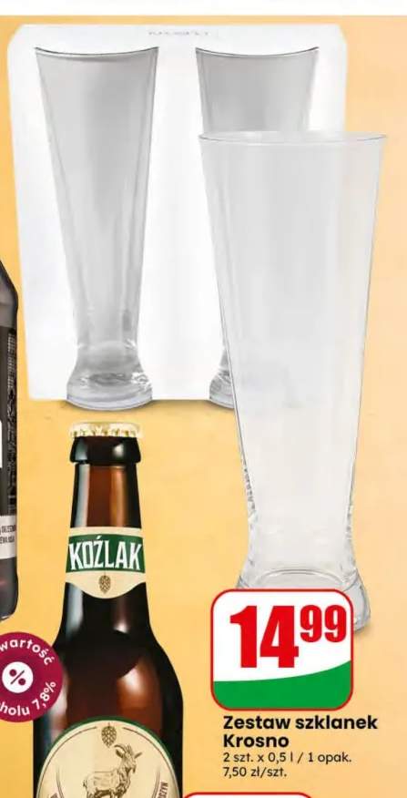 Zestaw szklanek Krosno