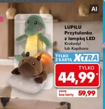Przytulanka z lampką LED Krokodyl Lupilu +1 wariant
