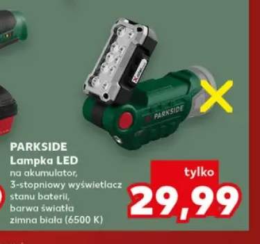 Lampka LED na akumulator Parkside