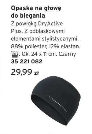 Opaska na głowę do biegania
