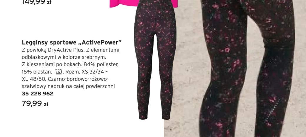 Legginsy sportowe ActivePower