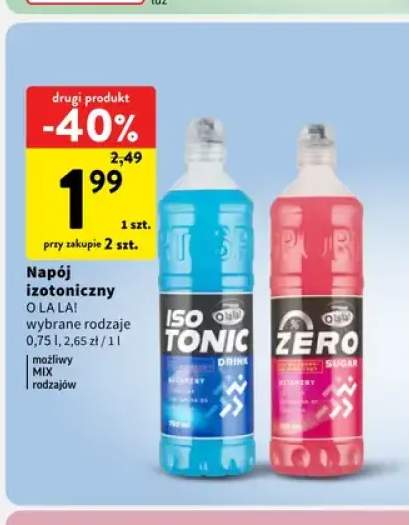 Napój izotoniczny Iso Tonic O La La! +1 wariant