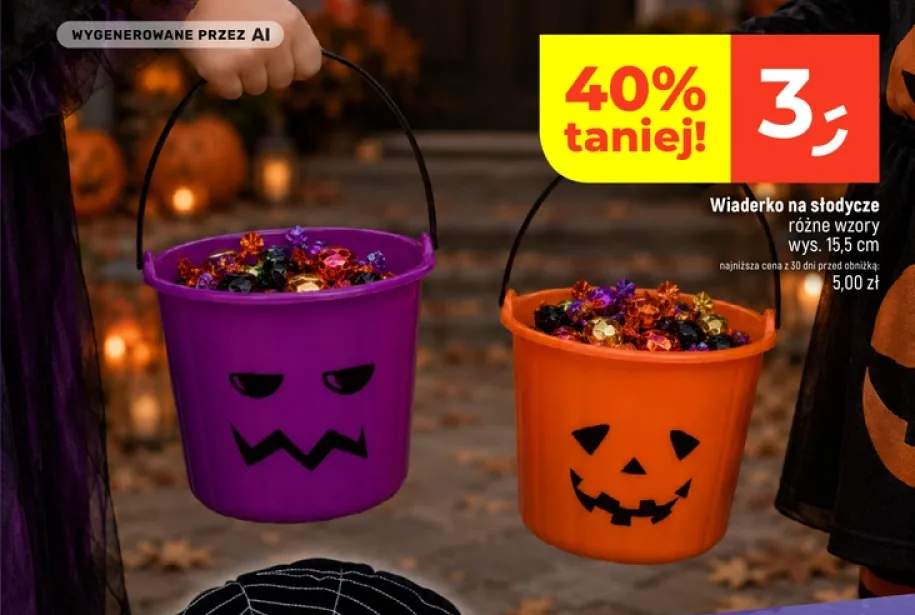Wiaderko na słodycze