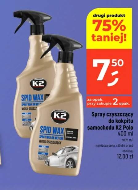 Spray czyszczący do kokpitu samochodu K2 Polo