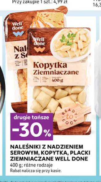 Placki ziemniaczane Well Done +2 warianty