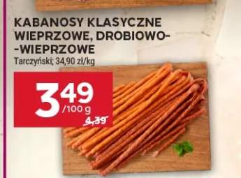 Kabanosy klasyczne wieprzowe Tarczyński +1 wariant
