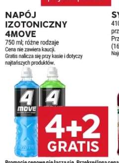 Napój izotoniczny 4MOVE niebieski