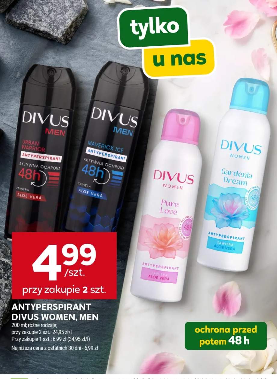 Antyperspirant Divus Women Pure Love +3 warianty