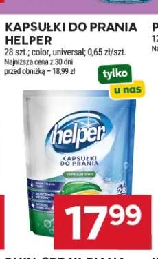Kapsułki do prania Helper color +1 wariant