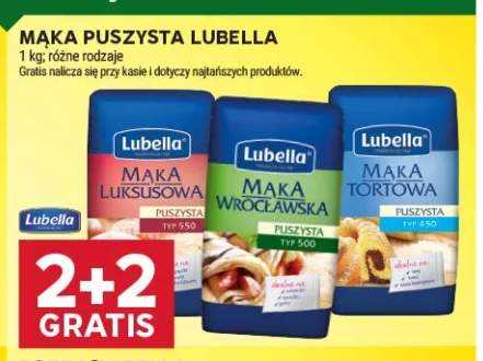 Mąka puszysta luksusowa Lubella +2 warianty