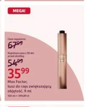 Tusz do rzęs zwiększający objętość Max Factor