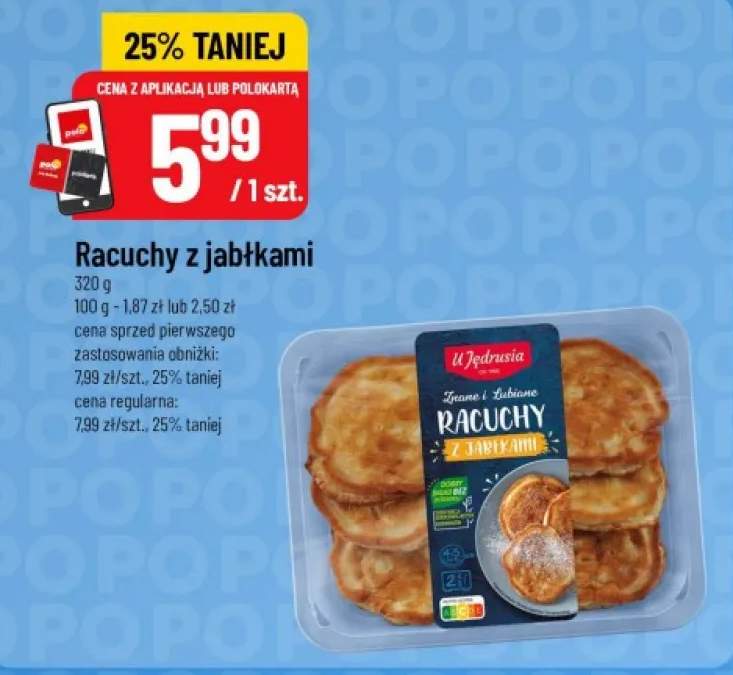 Racuchy z jabłkami U Jędrusia