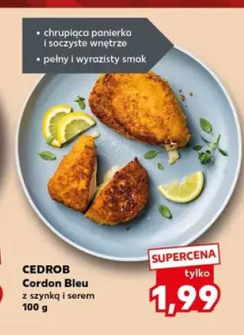 Cordon Bleu z szynką i serem Cedrob