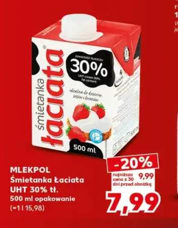 Śmietanka UHT Łaciata 30%