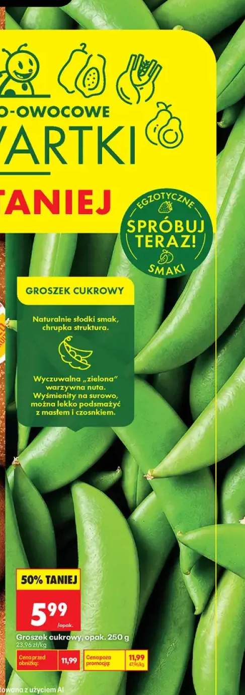 Groszek cukrowy