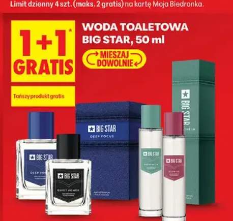 Woda toaletowa Big Star Deep Focus