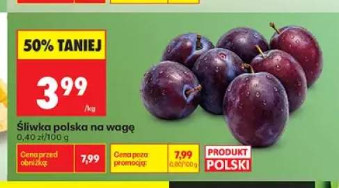 Śliwka polska na wagę