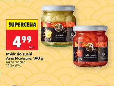 Imbir do sushi biały Asia Flavours +1 wariant