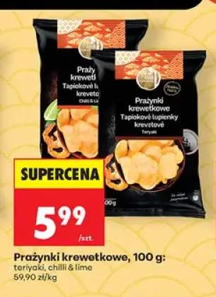 Prażynki krewetkowe Teriyaki Asia Flavours +1 wariant