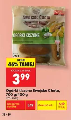 Ogórki kiszone Swojska Chata