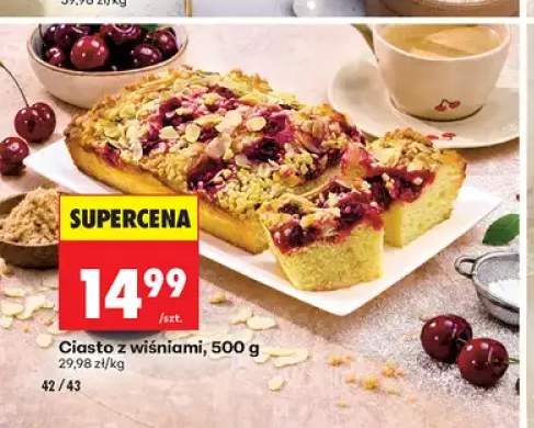 Ciasto z wiśniami