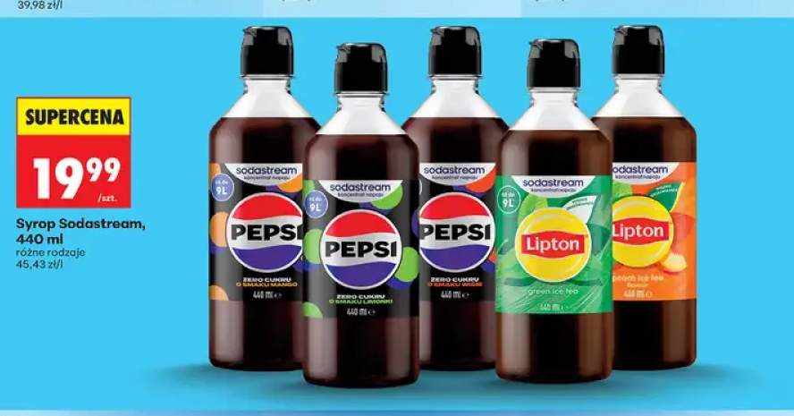 Syrop Sodastream Lipton Green Ice Tea