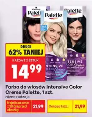 Farba do włosów Palette Intensive Color Creme