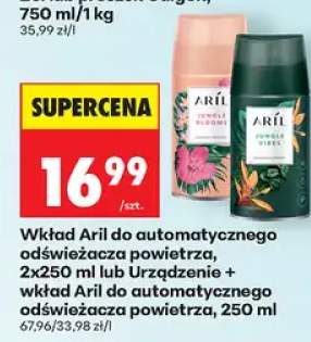 Wkład do automatycznego odświeżacza powietrza Aril 2-pak +1 wariant