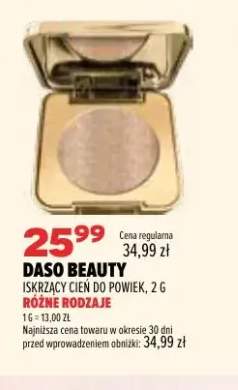 Iskrzący cień do powiek Daso Beauty