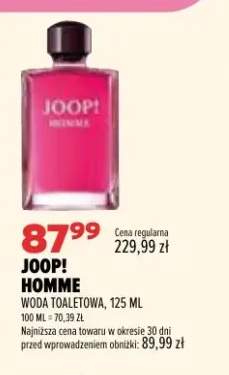 Woda toaletowa Joop! Homme