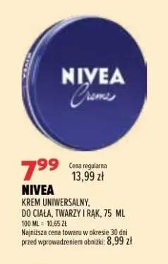 Krem uniwersalny do ciała twarzy i rąk Nivea