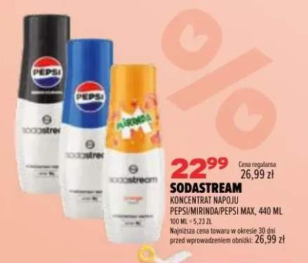 Koncentrat napoju Pepsi Sodastream +2 warianty