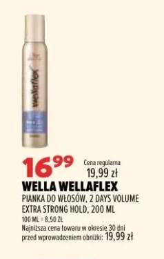Pianka do włosów 2 Days Volume extra strong hold Wella Wellaflex