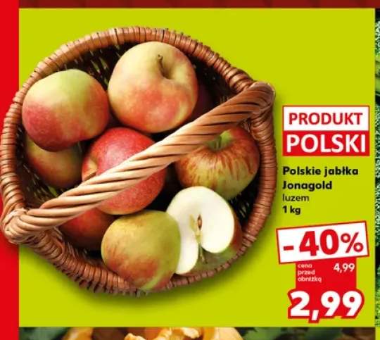 Jabłka polskie Jonagold luzem