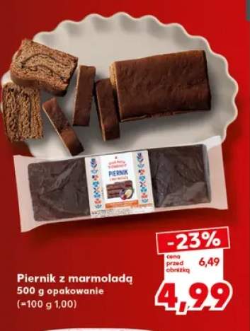 Piernik z marmoladą K-Stąd Takie Dobre