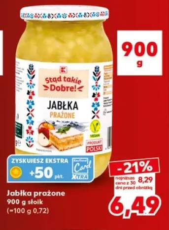 Jabłka prażone K-Stąd Takie Dobre