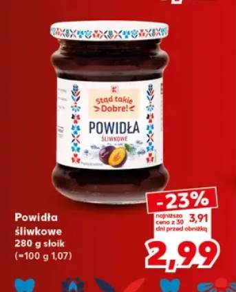 Powidła śliwkowe K-Stąd Takie Dobre